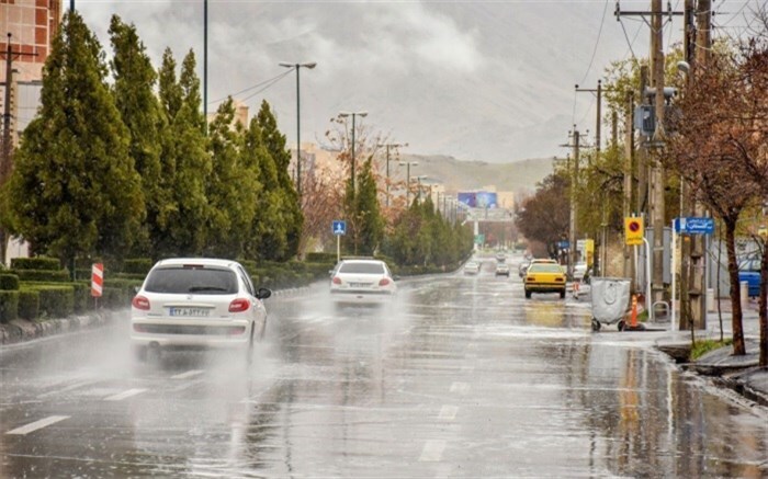 بارش باران و احتمال آبگرفتگی معابر در ۵ استان