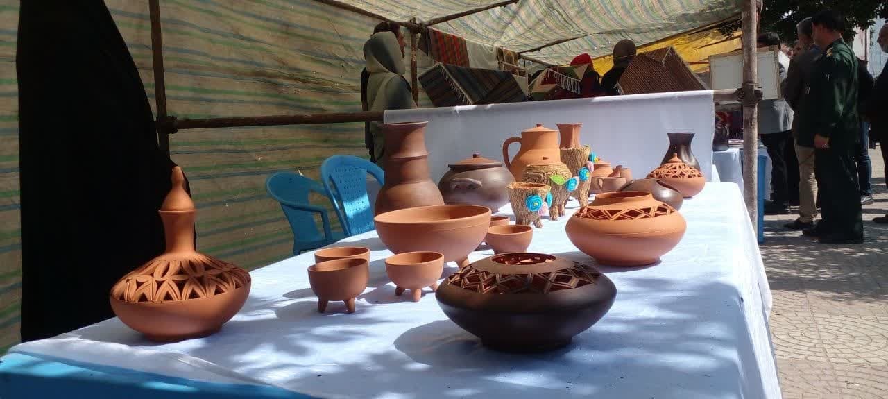 گشایش نمایشگاه صنایع دستی در جویبار