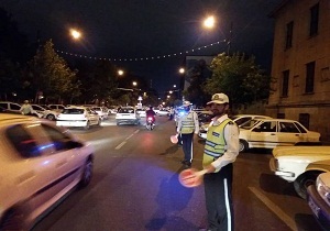 ترافیک سنگین در آزاد راه کرج - تهران