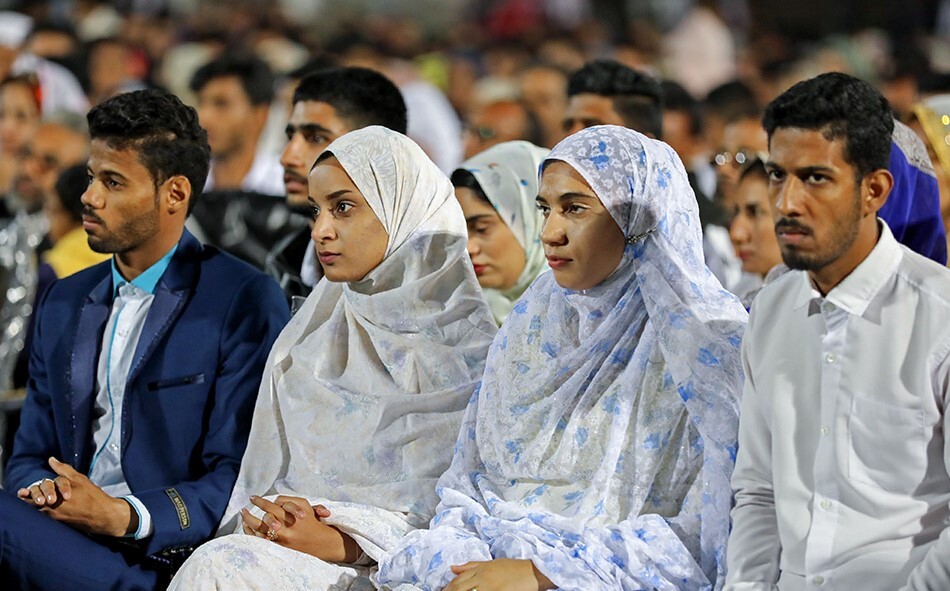برگزاری جشن ازدواج ۶۵۰ زوج شیعه و اهل سنت در هرمزگان