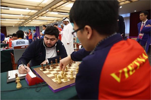 بازی‌های آسیایی هانگژو؛ تساوی شطرنج بازان ایران برابر ویتنام