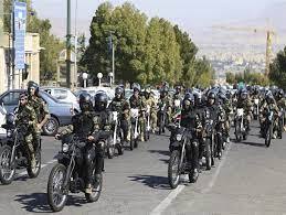 رژه اقتدار و مسابقات موتور سواری در مشهد برگزار شد