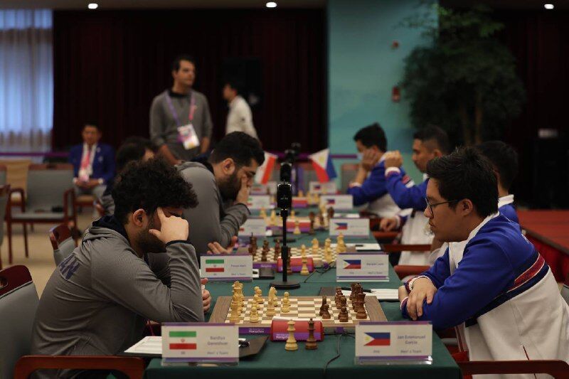 بازی‌های آسیایی هانگژو؛ شطرنج مردان ایران آستانه تاریخ سازی