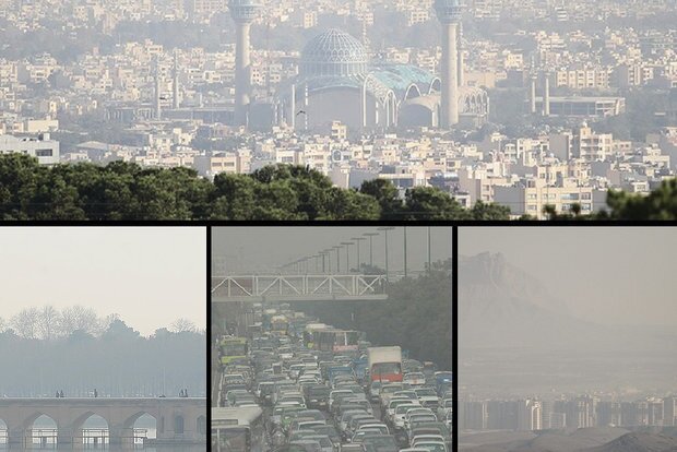 تنفس سخت در اصفهان و سه شهر دیگر استان