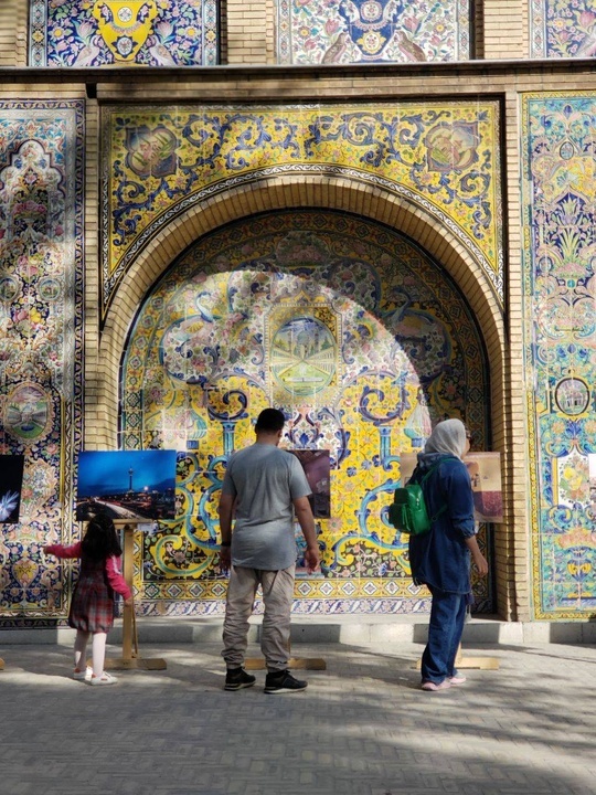 جلوه جاذبه‌های قدیم و جدید تهران در نمایشگاه عکس کاخ گلستان
