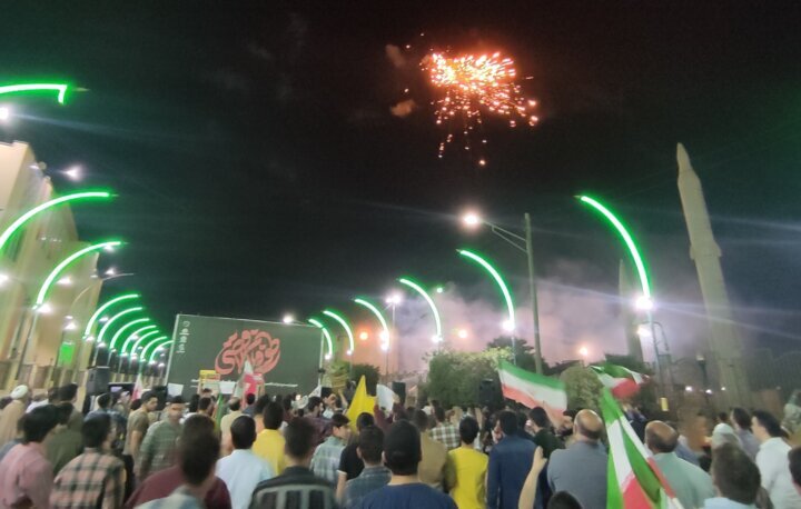 جشن پیروزی جبهه مقاومت در دزفول