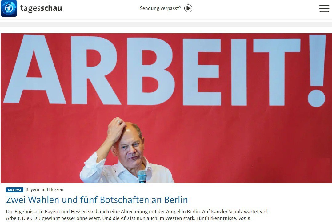 افول حزب اولاف شولتس در انتخابات پارلمانی آلمان