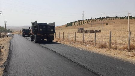 پایان عملیات روکش آسفالت راه روستایی دارگنده-لیرتخلک