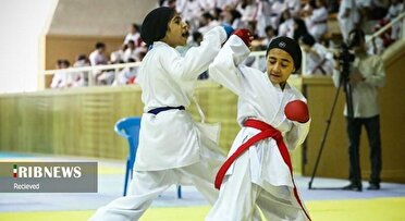 قهرمانی کیش در مسابقات چند جانبه کاراته بانوان