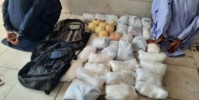 انهدام باند قاچاق مواد مخدر در بم