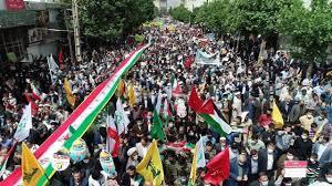 خروش زنجانی‌ها در راهپیمایی ضدصهیونیستی