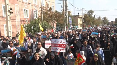 راهپیمایی پرشور مردم ارومیه در حمایت از ملت مظلوم فلسطین