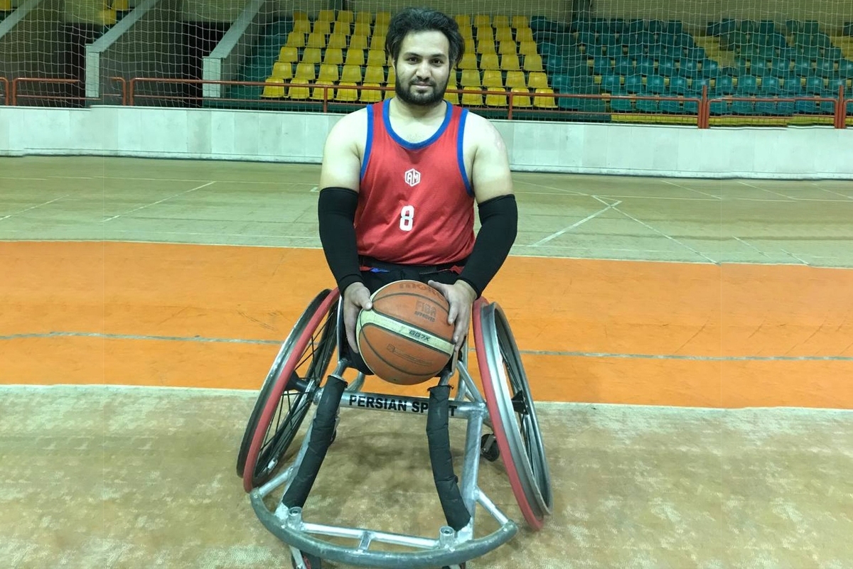 لژیونر شدن بازیکن مشهدی تیم بسکتبال با ویلچر شهید فیاض بخش