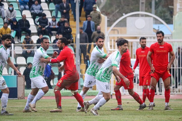 پایان هفته هفتم لیگ یک فوتبال با پیروزی خیبر، فجر سپاسی و خوشه طلایی