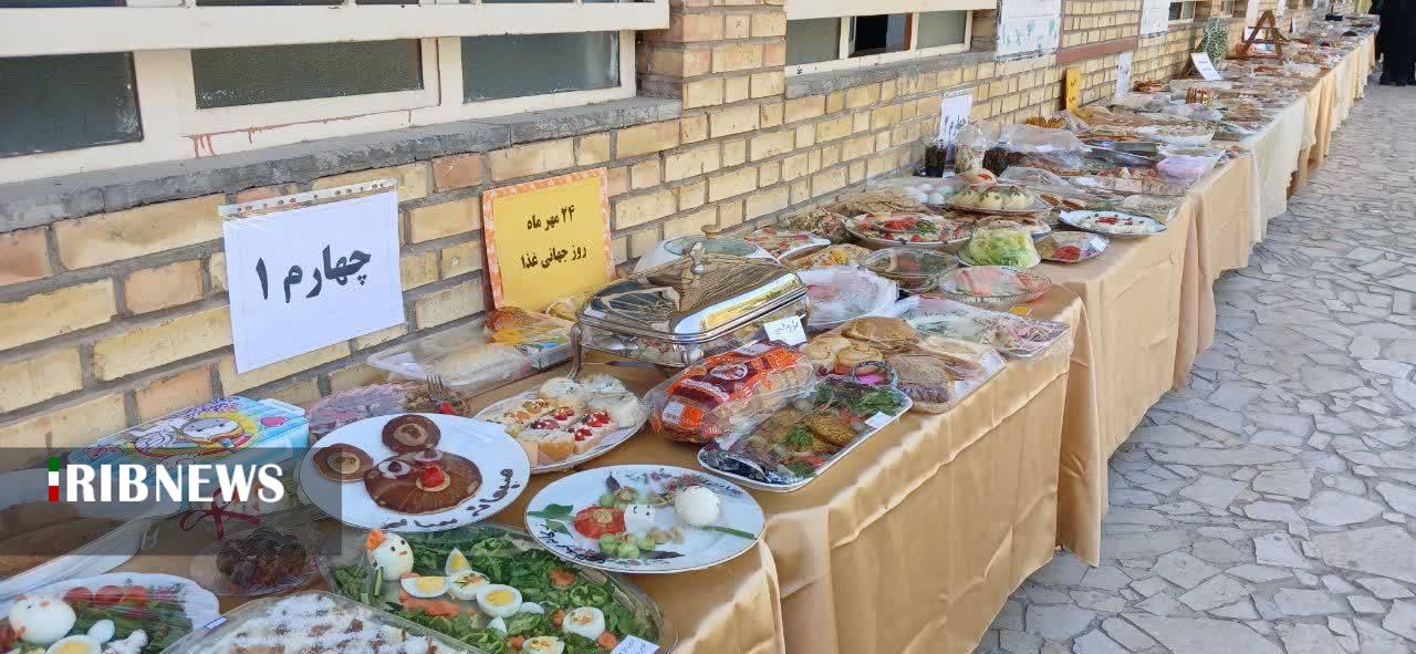 برگزاری جشنواره غذای سالم در آباده