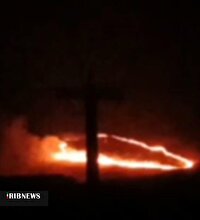 مهار آتش سوزی در مراتع پیرانشهر