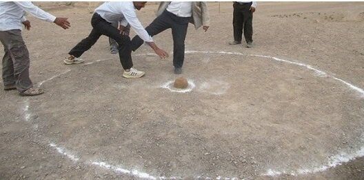تنور داغ بازی‌های بومی محلی استان همدان