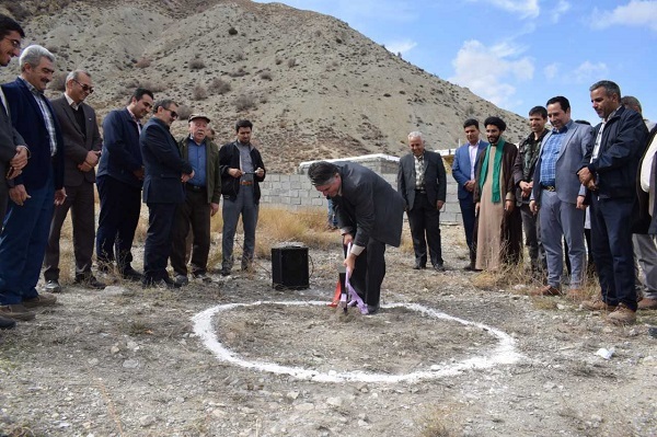 آغاز ساخت خانه بهداشت روستایی در شهرستان قوچان