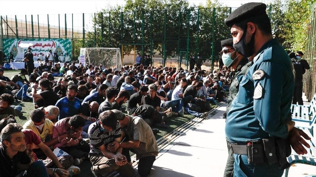 جمع آوری۱۱۱ معتاد متجاهر در مشهد