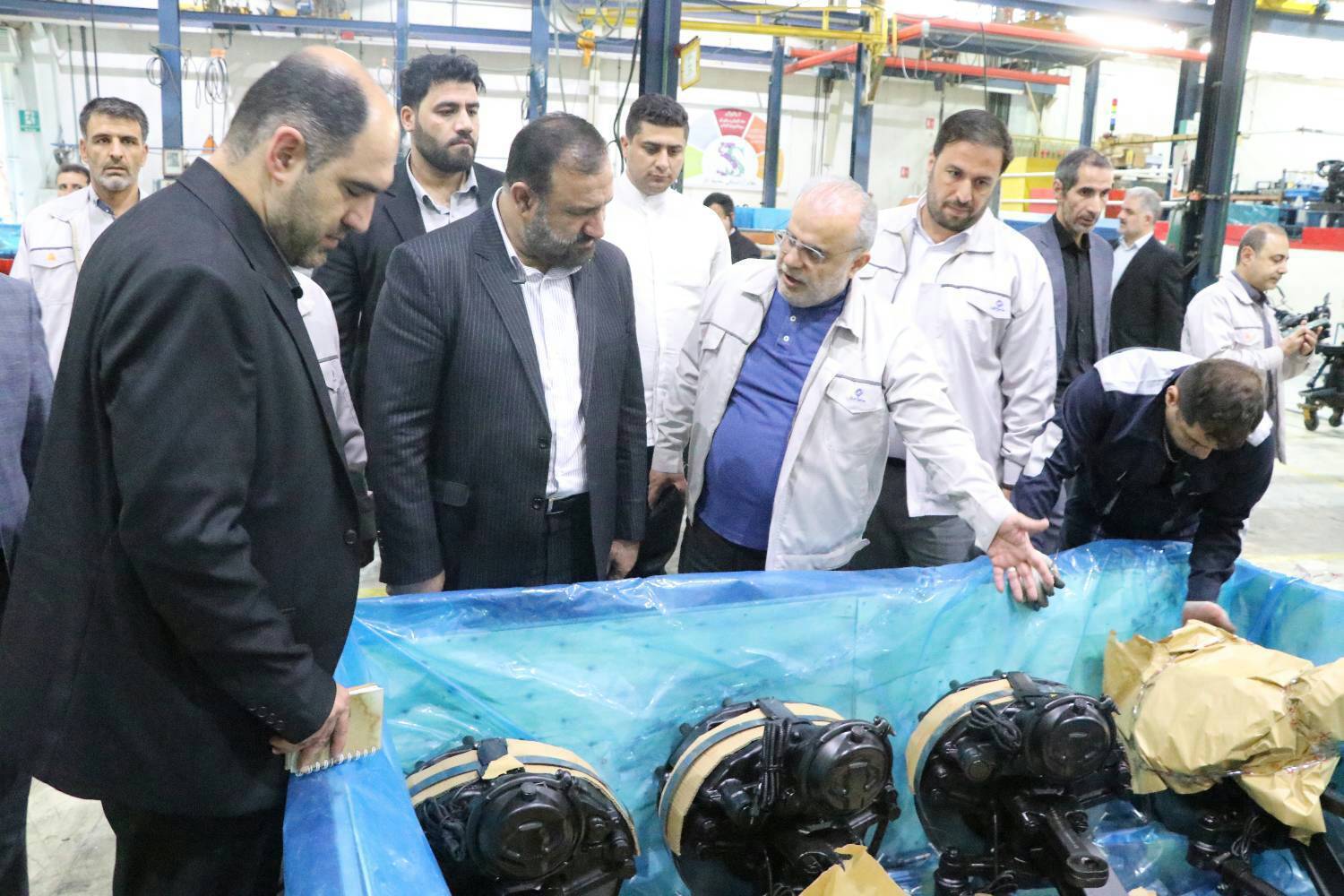 بازدید دادستان تهران از دو کارخانه لبنیات پاک و سایپا دیزل