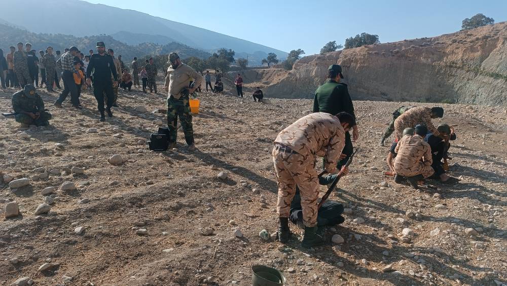 برگزاری برنامه میدان تیر در جاورده