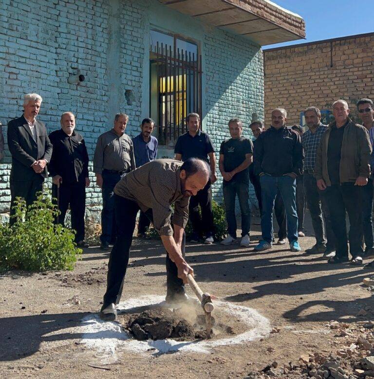 آغاز ساخت ی مدرسه در روستای وَن