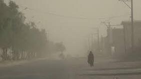 هشدار باد و گرد و خاک و ریزگرد  در کرمان