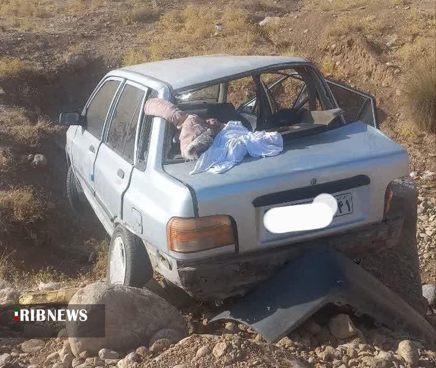 پنج کشته و چهار مصدوم در تصادف محور فیروزآباد به خرم آباد