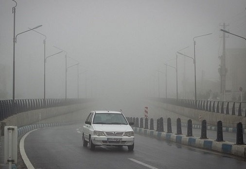 هوای ۶ شهرستان استان کرمانشاه در وضعیت هشدار قرار گرفت