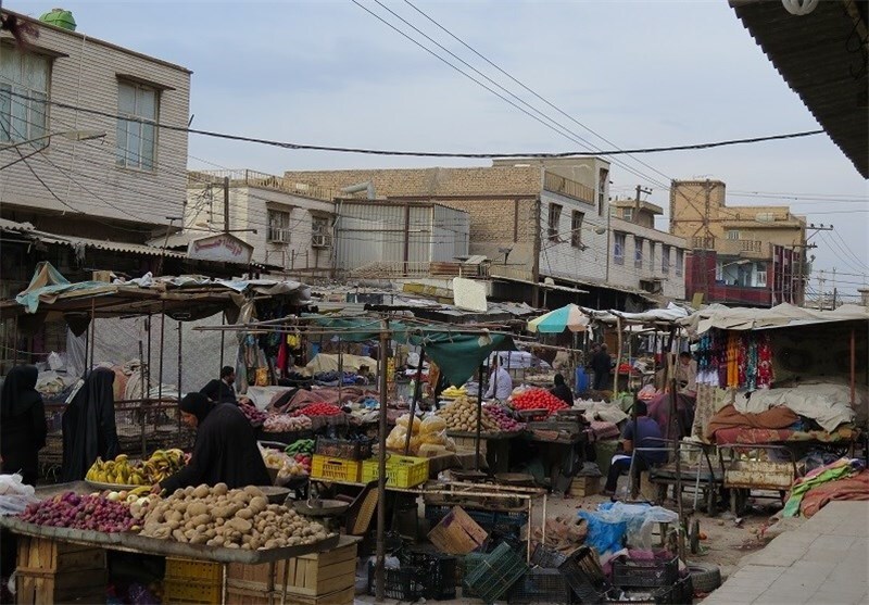 وضعیت نامطلوب ایمنی بازارچه حصیرآباد اهواز