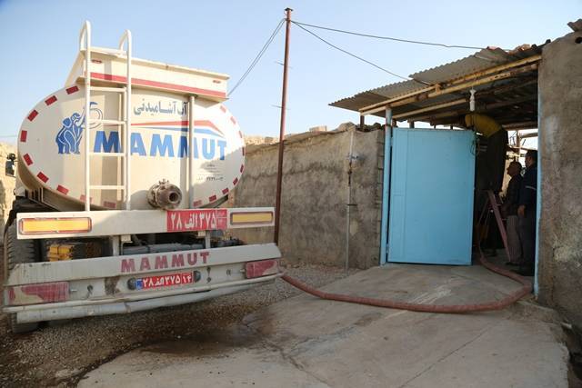 توزیع بیش از ۵ میلیون لیتر آب در روستا‌های دچار تنش‌آبی مسجدسلیمان