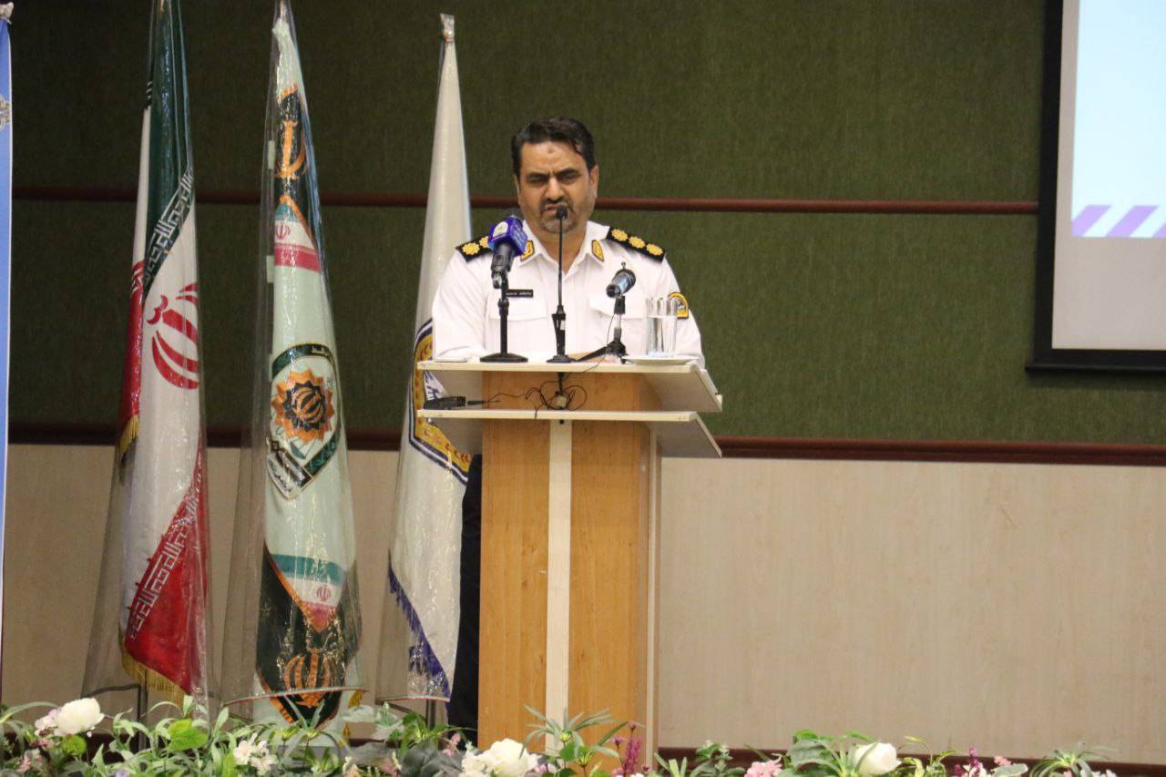 سرهنگ موسوی پور رئیس پلیس راهور تهران بزرگ شد