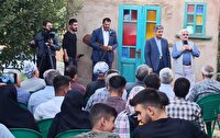 ضبط برنامه « جشن بزرگ هفته وحدت» در روستای بالانج ارومیه