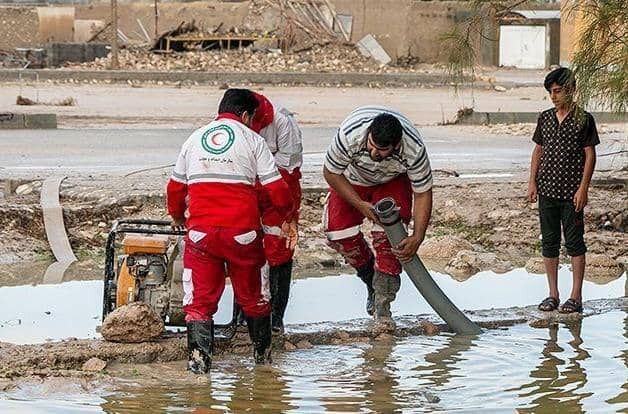 آماده باش نیروهای هلال احمر در پی صدور هشدار نارنجی هواشناسی در گلستان