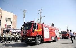 آتش نشانان در خط مقدم مدیریت حوادث