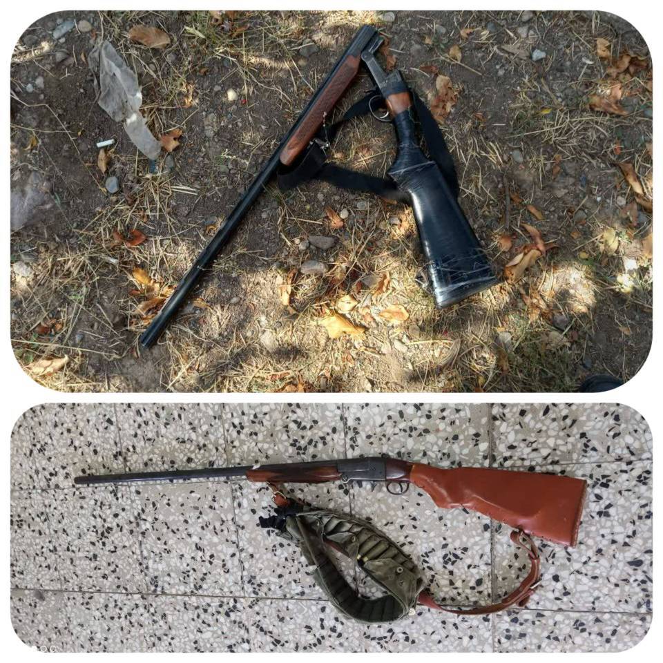 کشف دو قبضه اسلحه غیرمجاز در شهرستان خلخال