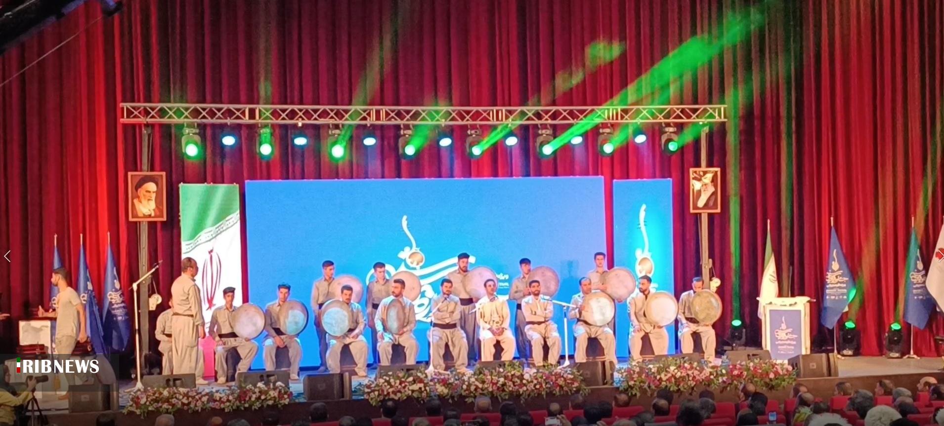 افتتاحیه اولین جشنواره موسیقی اقوام در سنندج