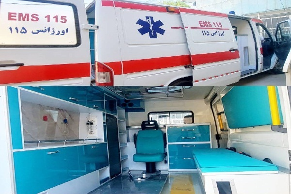 اضافه شدن یک دستگاه آمبولانس به ناوگان اورژانس شوشتر