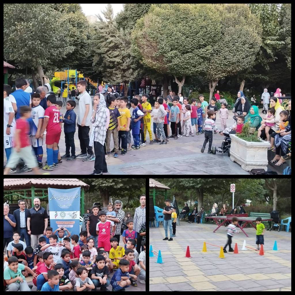 برگزاری جشنواره بازی‌های خیابانی و خانوادگی در منطقه۹