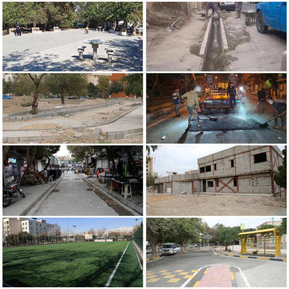 بهره برداری از ۴۰ طرح‌های عمران شهری در منطقه ۱۸ تهران