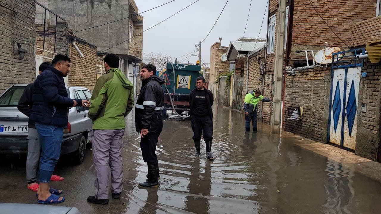 از وضعیت خیابان‌ها و معابر شهر اصفهان پس از بارش رگباری چه خبر