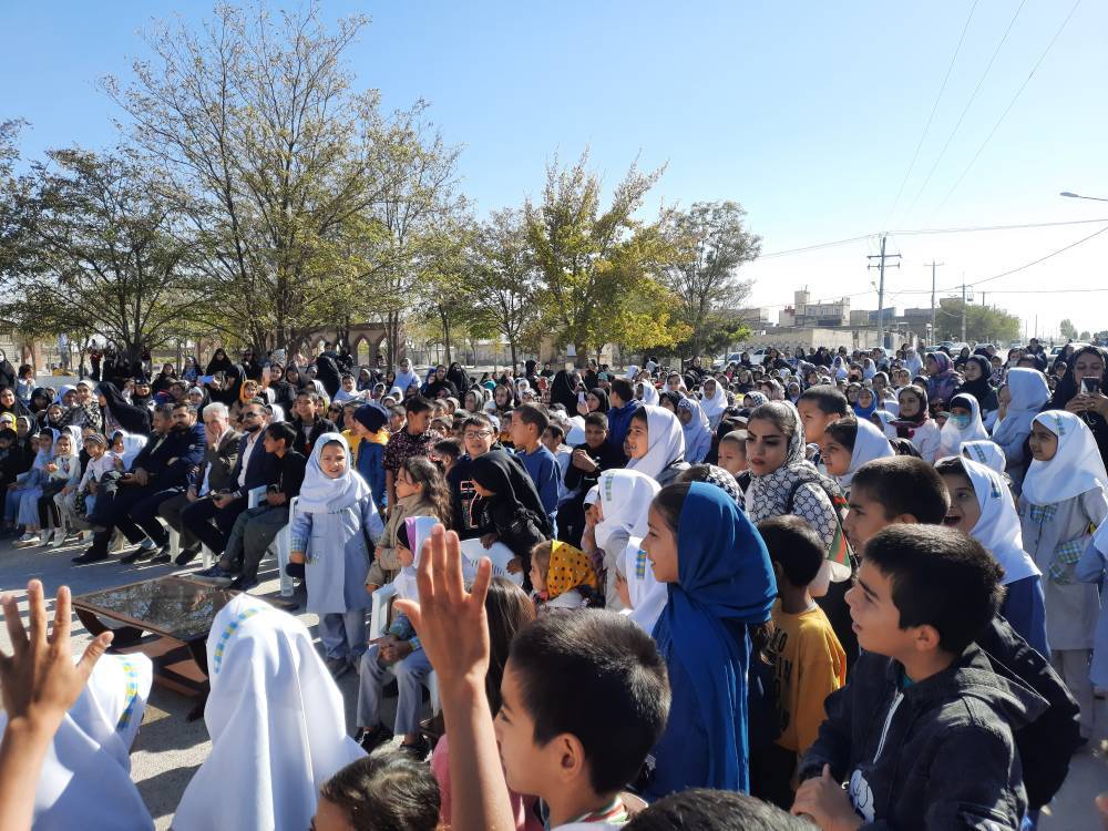 تجمع دانش‌ آموزان مشهدی در حمایت از مردم مظلوم فلسطین