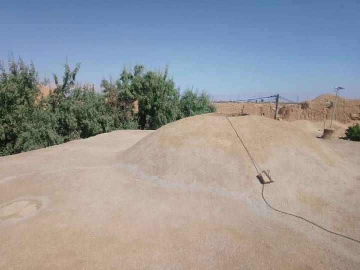 پایان مرمت قلعه تاریخی روستای ده قاضی دامغان