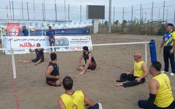 برگزاری رقابت‌های والیبال ساحلی جانبازان و توان‌یابان
