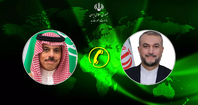 بررسی تحولات فلسطین در گفتگوی تلفنی وزرای امور خارجه ایران و عربستان