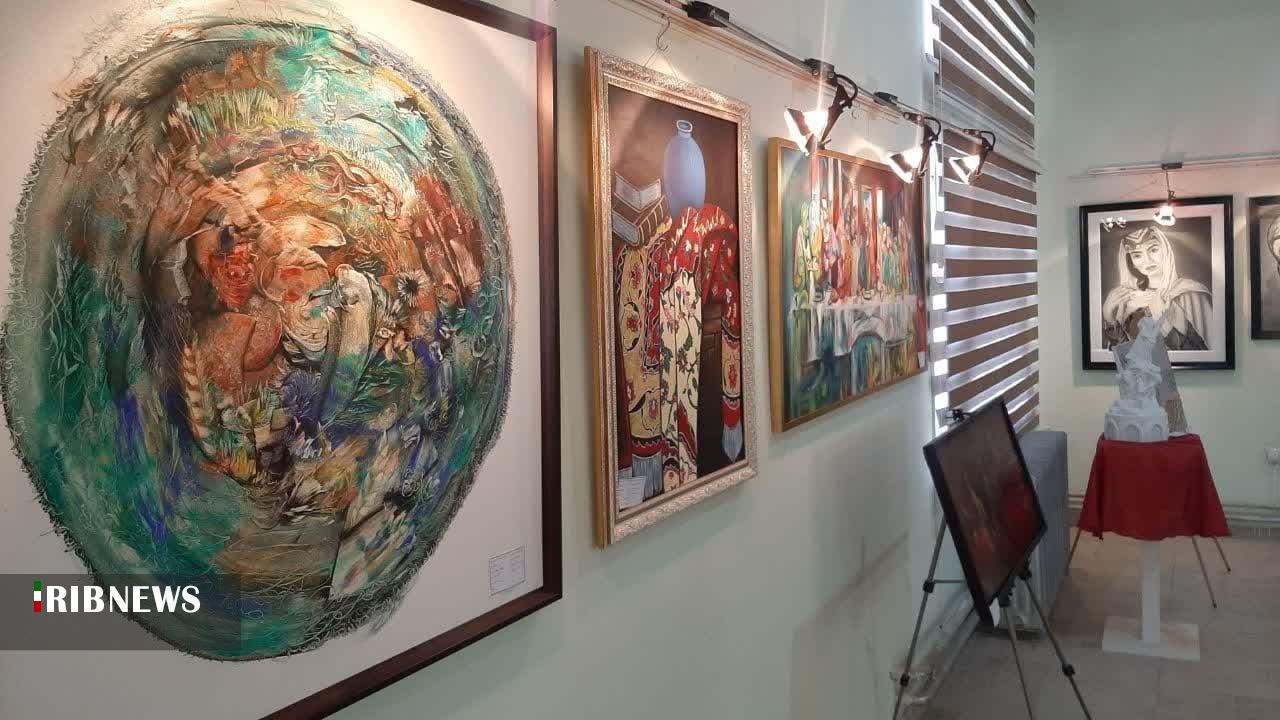 برپایی نمایشگاه بزرگ هنرهای تجسمی در نقده