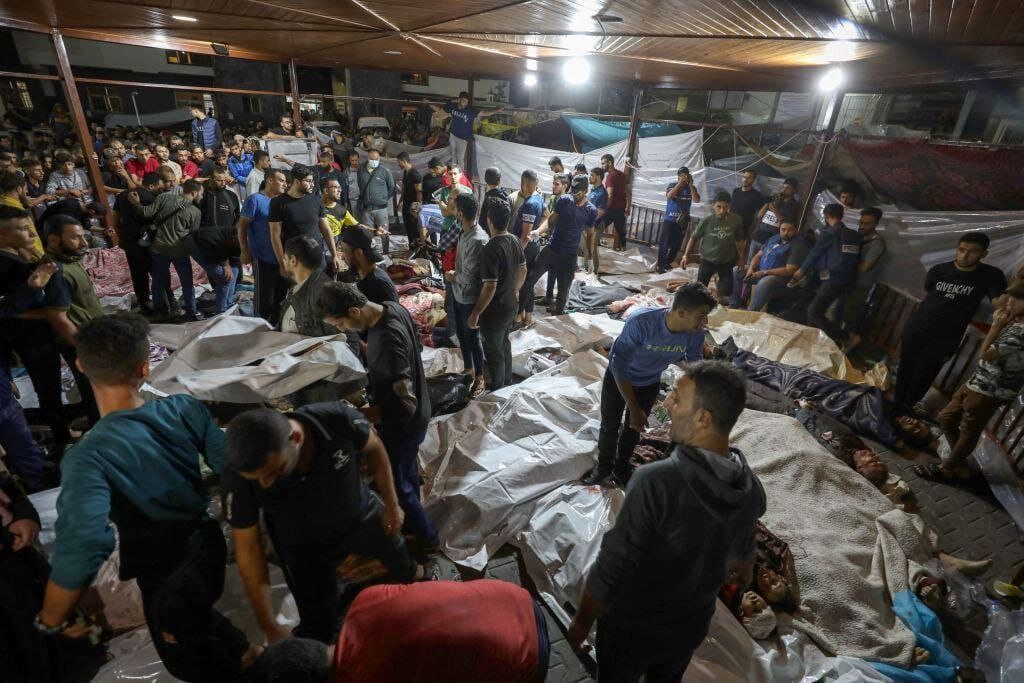 ۱۳ نفر  در حملات به بیمارستان شفا در غزه شهید و زخمی شدند