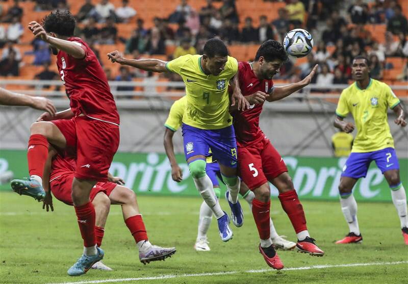 پیروزی تیم ملی مقابل برزیل در جام جهانی نوجوانان با حضور ورزشکاران خوزستان