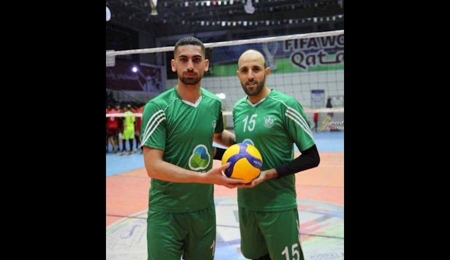 شهادت بازیکنان تیم ملی والیبال فلسطین