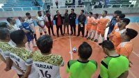 قهرمانی امدادگران مهابادی در  مسابقات فوتسال یادواره شهدای امدادگر